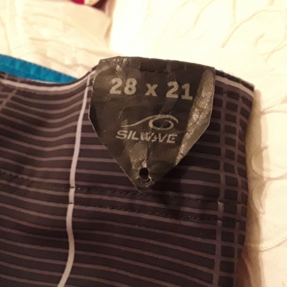 NWTAGS SILWAVE HIGH PERFORMANCE BROAD SHORTS 28X21 - Picture 6 of 8